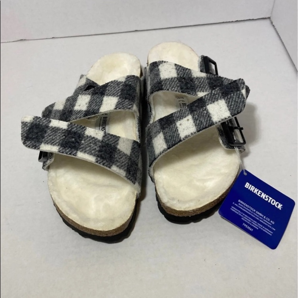 Birkenstock Shoes | Nwt Birkenstock Arizona Rivet Plaid